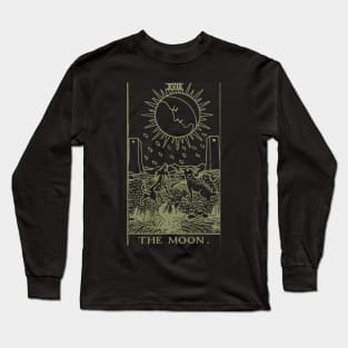 Golden Tarot - The Moon Long Sleeve T-Shirt